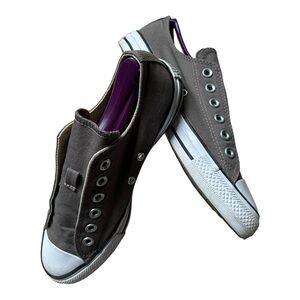 Converse All Star Lace Up Mason/White Canvas Sneakers 125777F Womens 7/Mens 5